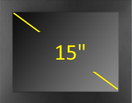 15吋工業顯示器